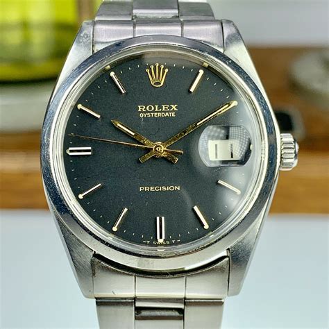 vintage rolex oysterdate.